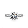 Lab Grown Diamond Brilliant Cut Four Prong Engagement Ring 14K 18K Solid Gold IGI Certified Women's