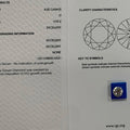 Anster IGI Certificated CVD HPHT Round 4ct Lab Grown Diamond Ring Custom 14k 18k Solid White Gold Ring Platinum Fine Jewelry