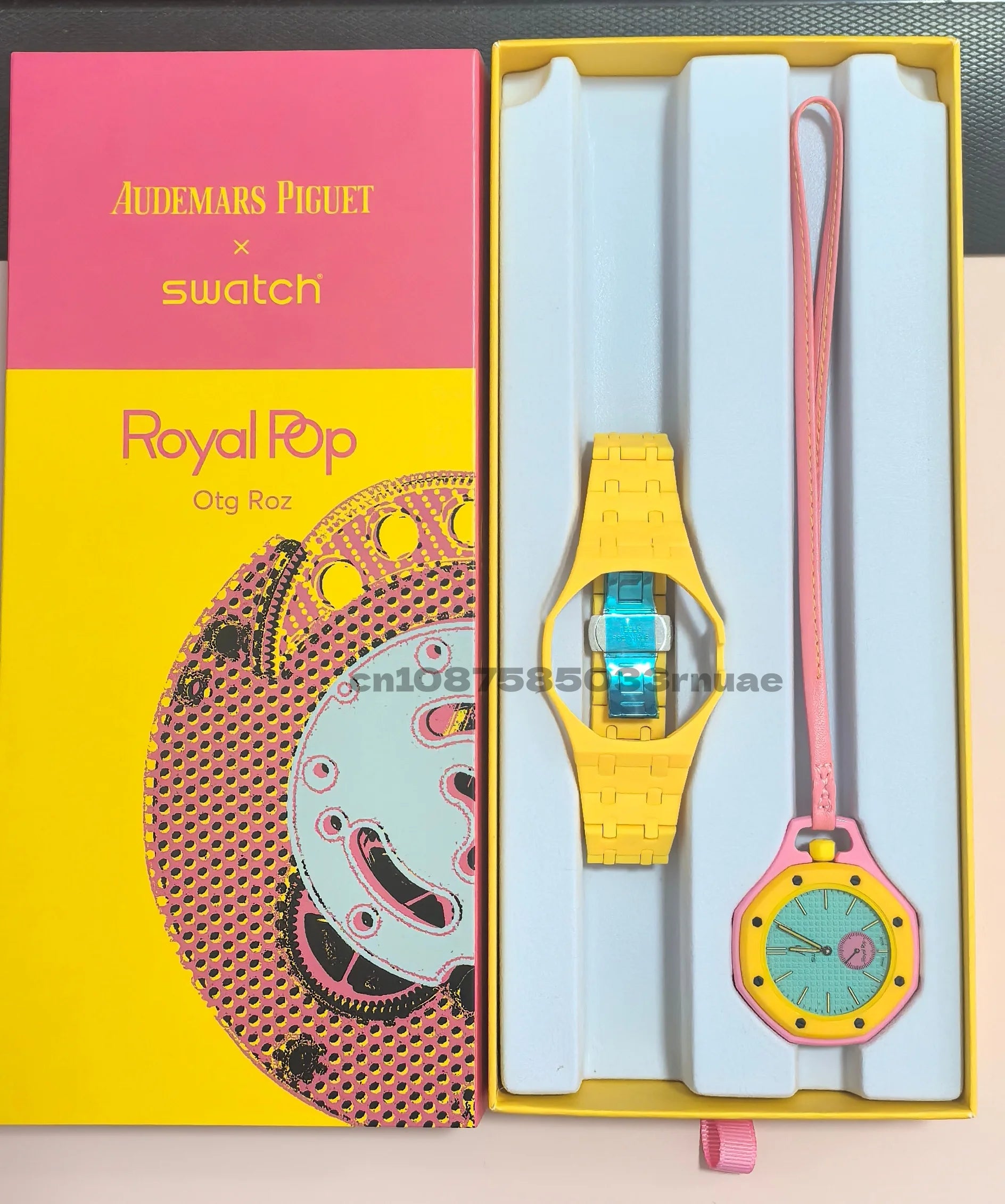 1:1 AP SWATCH Joint Watch Quartz Strap AP Swatch Logo Replica Royal Oak Pocket Watch Couple Watch Exquisite Birthday New Gift