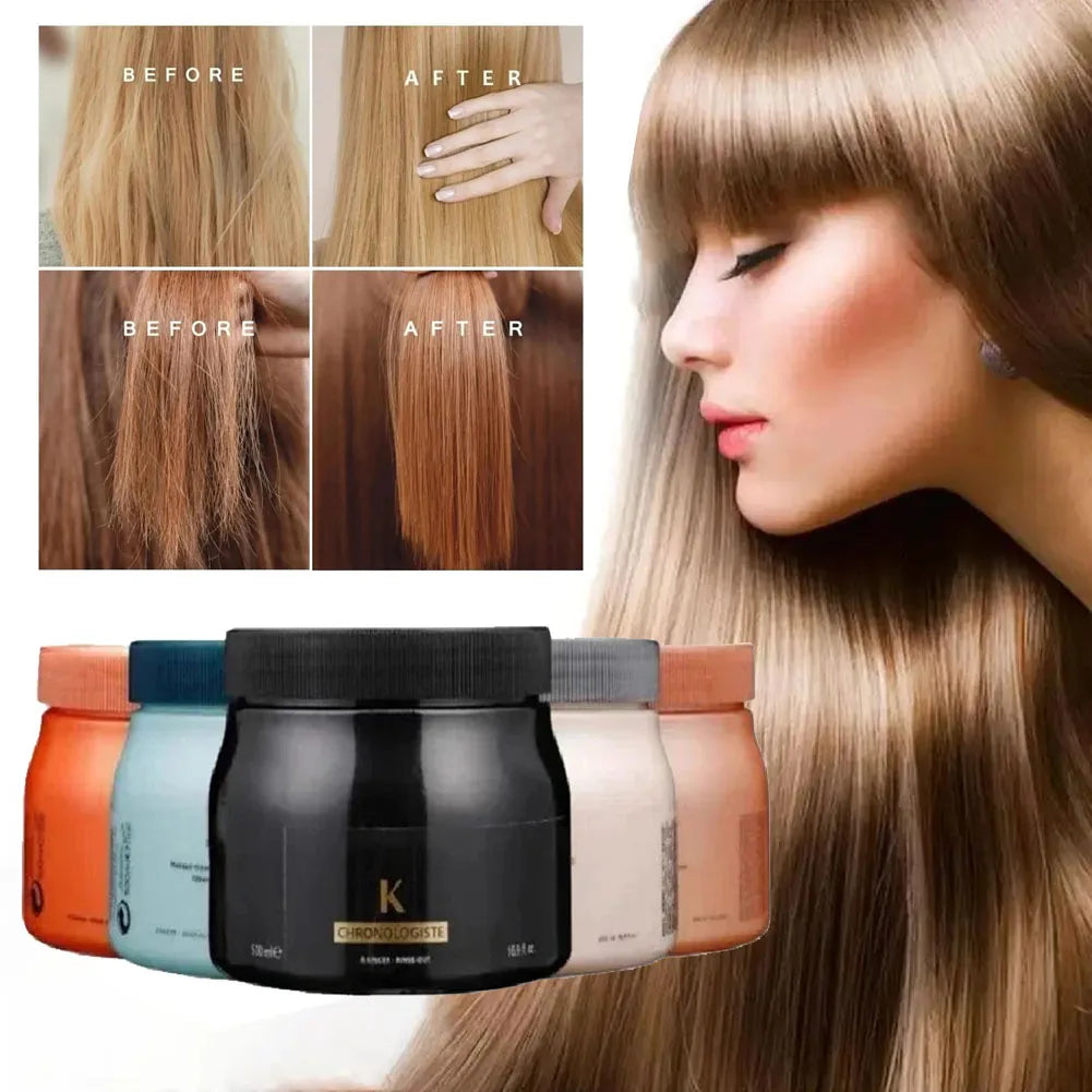 500ml Multifunctional Shampoo Conditioner Hair Mask Caviar Black Diamond White Gold Revitalizing Dual Oil Control Anti Itching