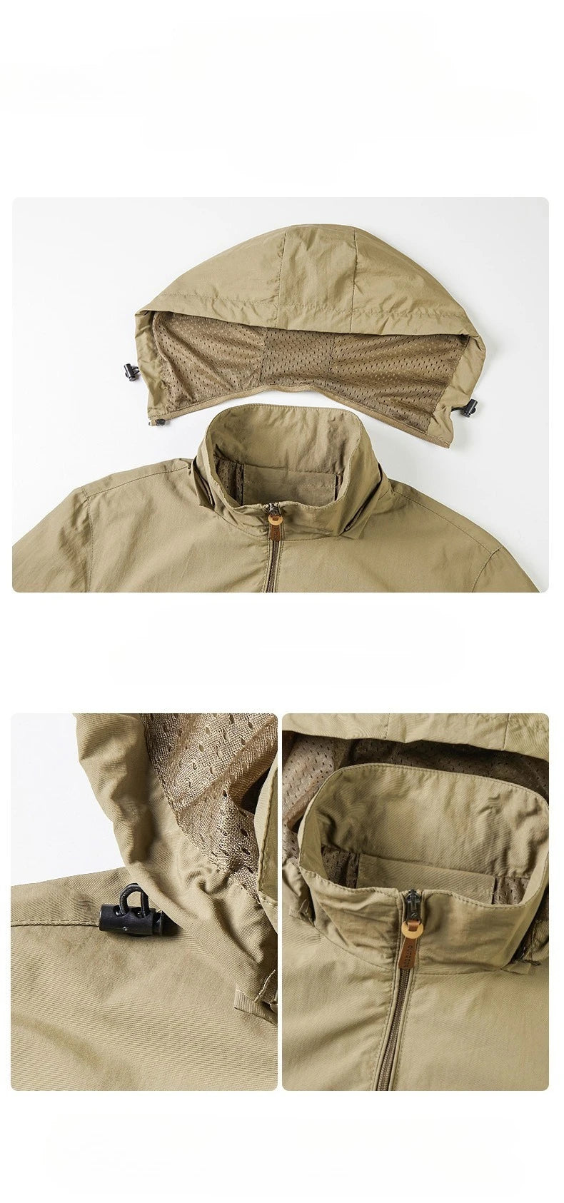 Spring Mens Rainproof Jacket High-quality Thin Breathable Outdoor Hiking Windproof Tactical Hooded Coats Europe 5XL Men Clothing