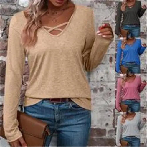 Casual Knitted Cardigan Women's Autumn Winter Linen Blend Long Sleeve Breathable Soft Feel  Color Fashion City Walk Top