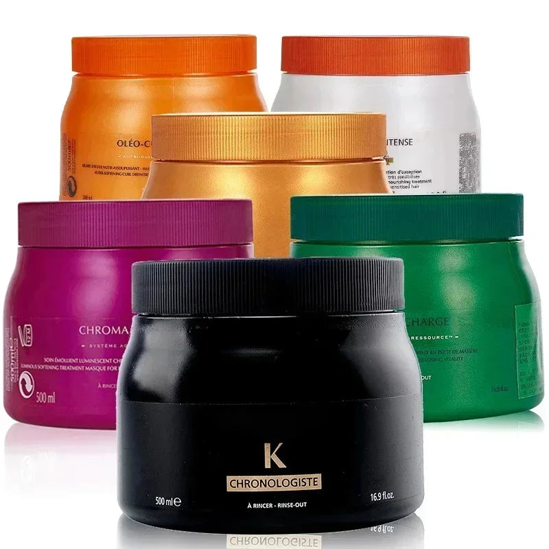 500ml Multifunctional Shampoo Conditioner Hair Mask Caviar Black Diamond White Gold Revitalizing Dual Oil Control Anti Itching
