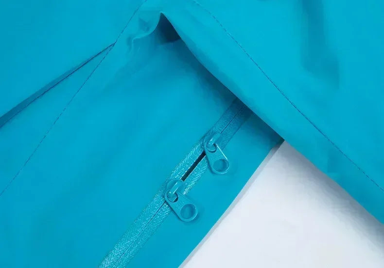 ARC Outdoor Raincoat Windproof Fashion Sports Camping Mountaineering Fishing Men's and Women's Solid Color High Quality Jacket