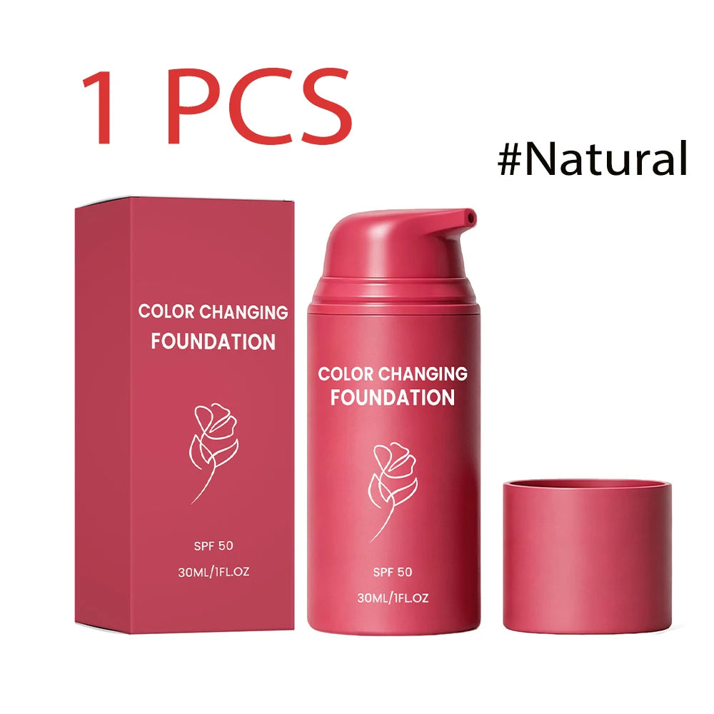 3-in-1 Makeup Kit Cleansing Oil Setting Spray Foundation Matte Long-Lasting Gentle Hydrating Natural Finish Daily Set