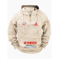 Yamaha's new autumn and winter men's sweater hoodie in 2025, outdoor street sports and casual brand printed hoodie, casual sweat
