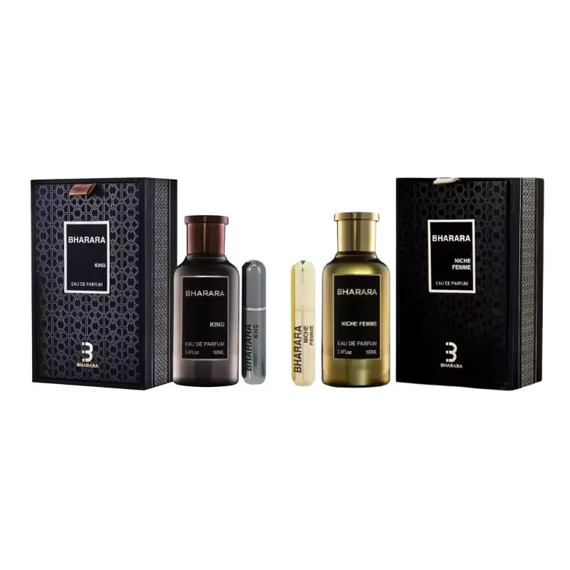 Luxury Perfume For Men And Women KING DOUBLE BLEU NICHE FEMME EDP Spray With Elegant Gift Box Combo Premium Fragrance Oil
