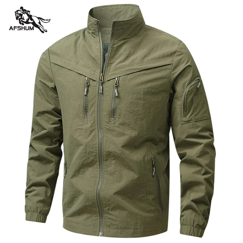 Jacket Men's Spring Autumn New Men Jacket Solid Color Hooded Jackets Casual Coat Men's Business Coats Size M-5XL 6XL 7XL 8XL 991