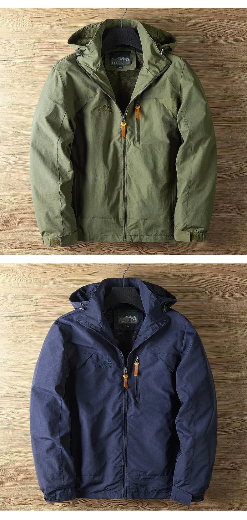 Spring Mens Rainproof Jacket High-quality Thin Breathable Outdoor Hiking Windproof Tactical Hooded Coats Europe 5XL Men Clothing