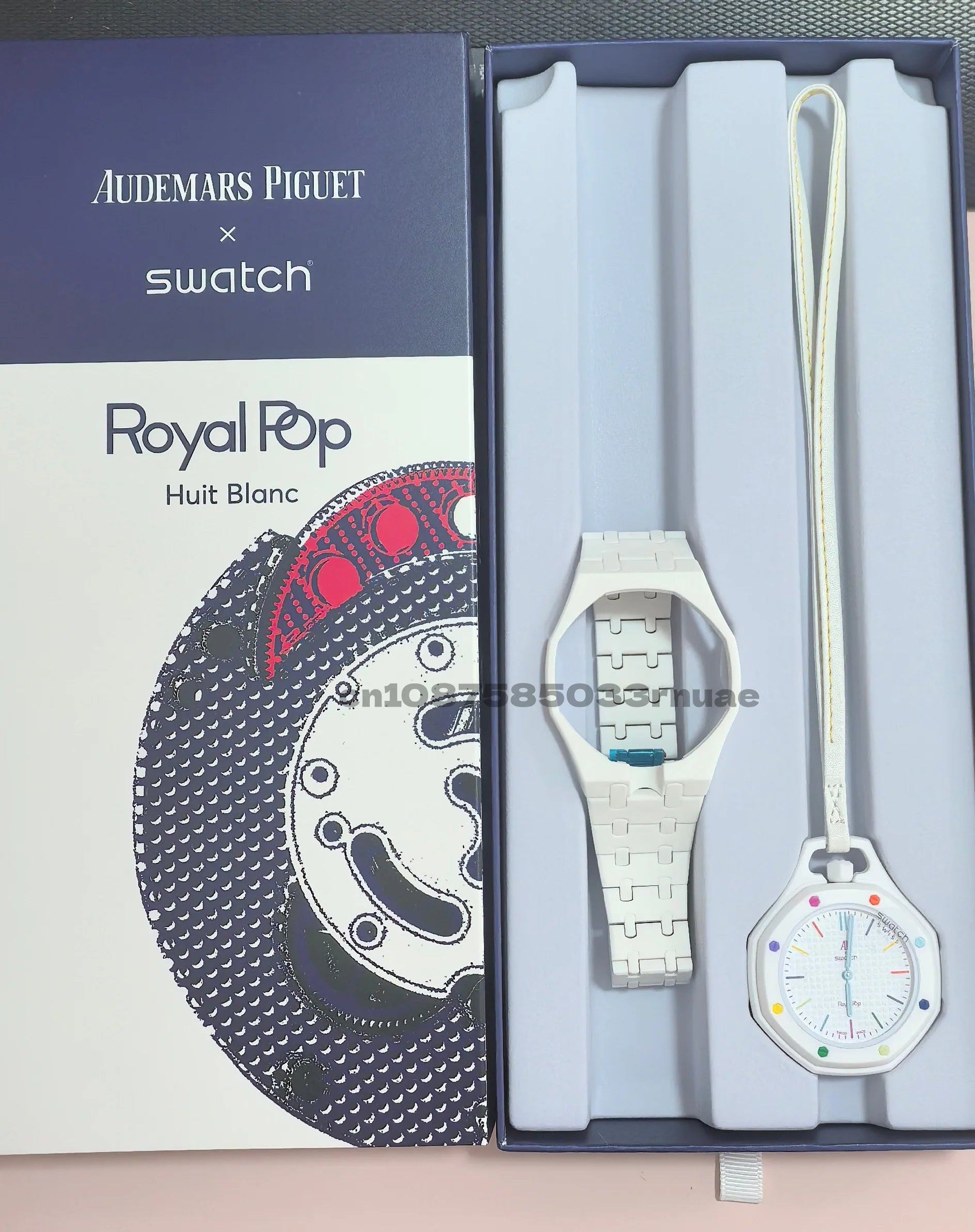 1:1 AP SWATCH Joint Watch Quartz Strap AP Swatch Logo Replica Royal Oak Pocket Watch Couple Watch Exquisite Birthday New Gift
