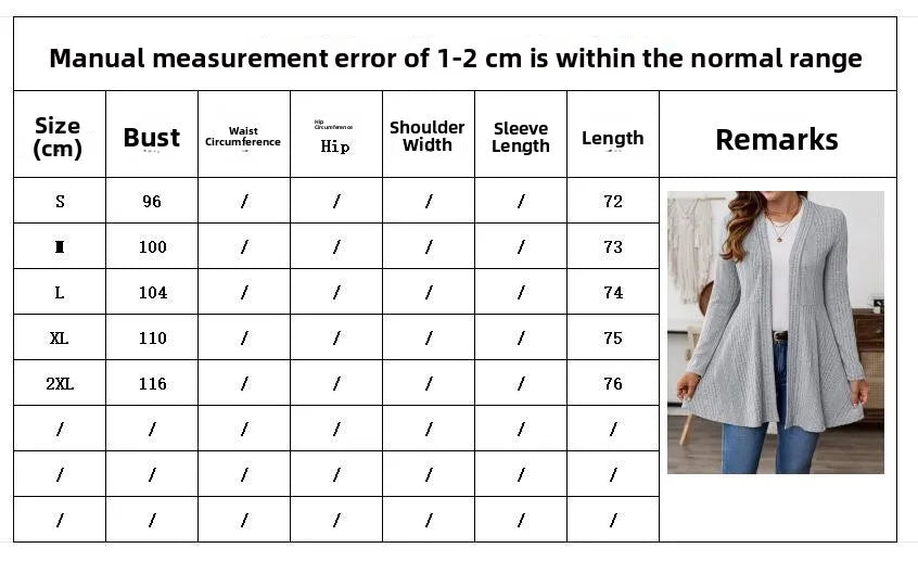 Casual Knitted Cardigan Women's Autumn Winter Linen Blend Long Sleeve Breathable Soft Feel  Color Fashion City Walk Top