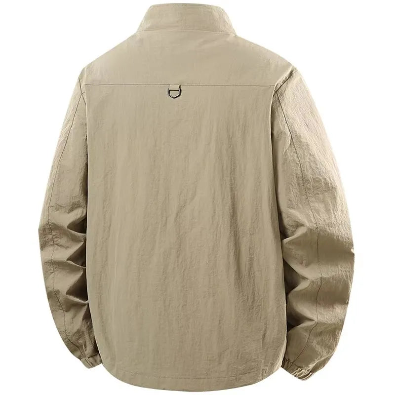 Jacket Men's Spring Autumn New Men Jacket Solid Color Hooded Jackets Casual Coat Men's Business Coats Size M-5XL 6XL 7XL 8XL 991