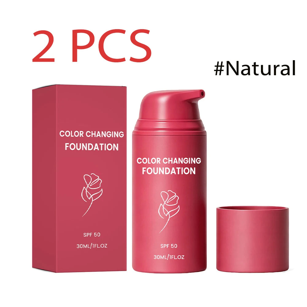 3-in-1 Makeup Kit Cleansing Oil Setting Spray Foundation Matte Long-Lasting Gentle Hydrating Natural Finish Daily Set
