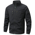 Jacket Men's Spring Autumn New Men Jacket Solid Color Hooded Jackets Casual Coat Men's Business Coats Size M-5XL 6XL 7XL 8XL 991