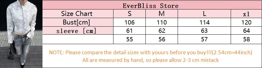 Printed Stand Collar Cropped Jacket Women Slim Open Front Short Coat2026 Autumn Long Sleeve Elegant Office Daily Commuter Outwea
