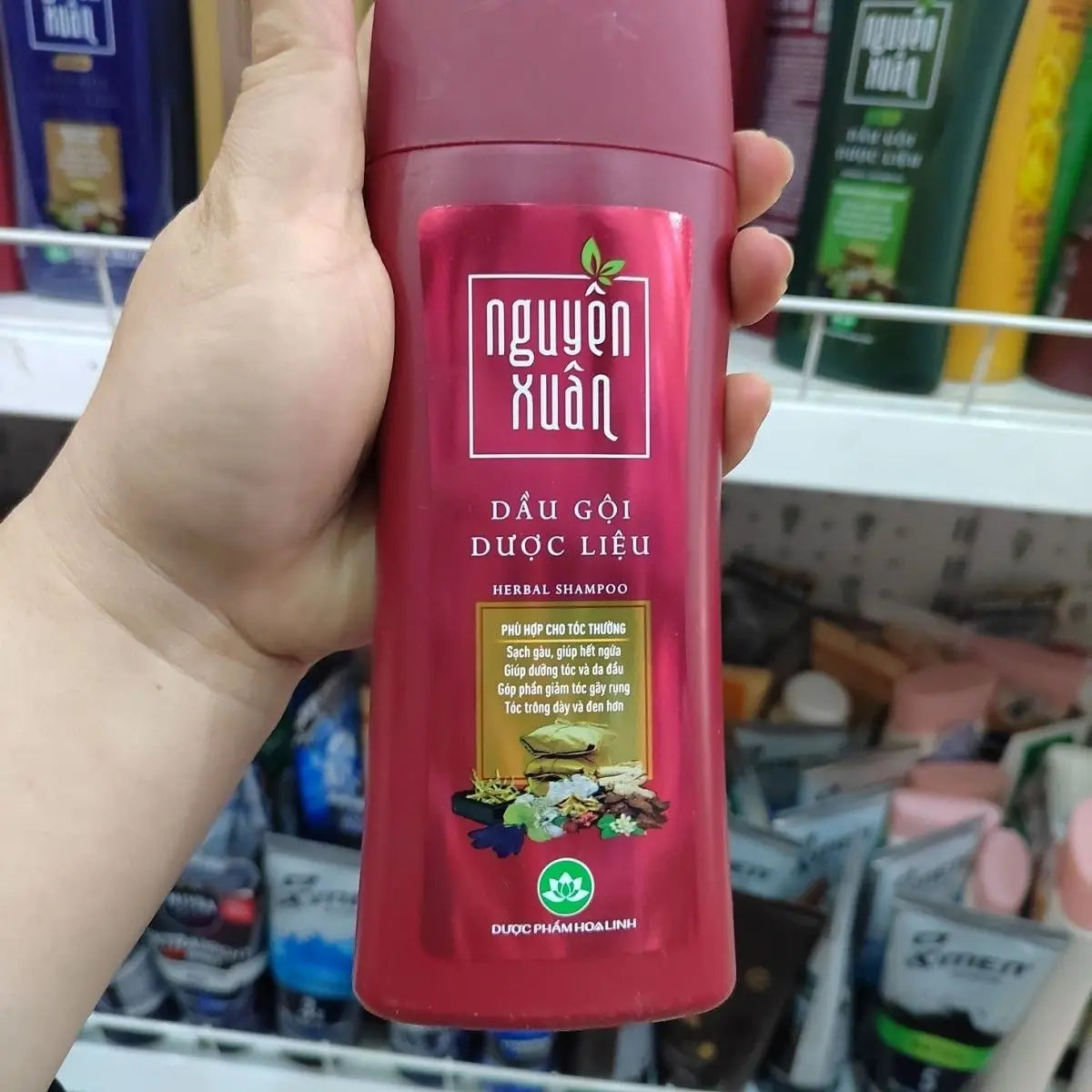 Vietnamese Shampoo Nguyen Xuan Dau Goi Duoc Lieu 200ml