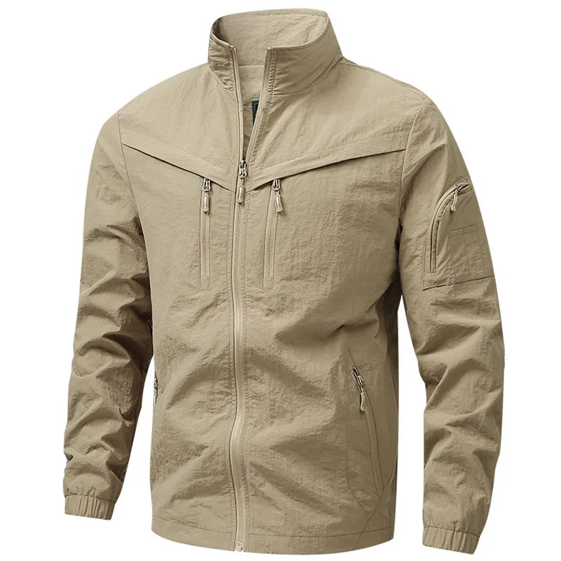 Jacket Men's Spring Autumn New Men Jacket Solid Color Hooded Jackets Casual Coat Men's Business Coats Size M-5XL 6XL 7XL 8XL 991
